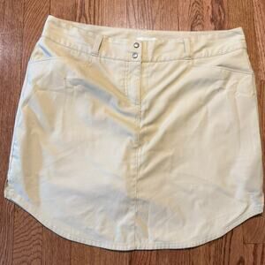Adidas Climacool Skort Womens 8 Khaki Golf Tennis Skirt Lined Shorts